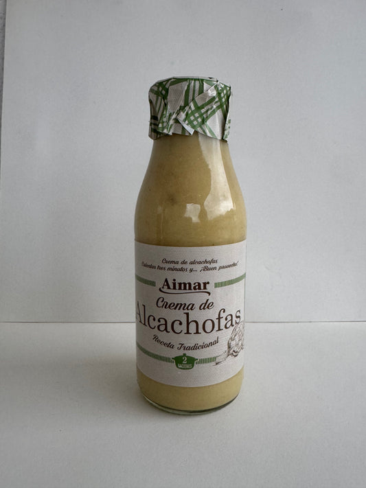 Crema de carxofes