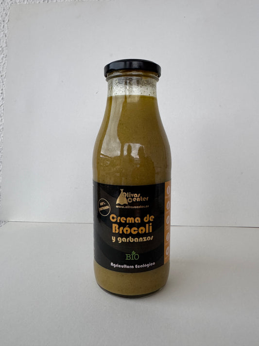 Crema de bròquil i cigrons