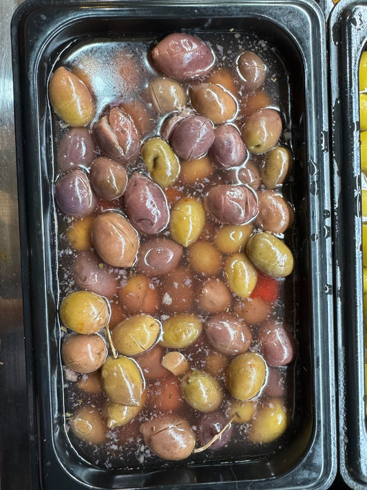 Oliva morada pico limón